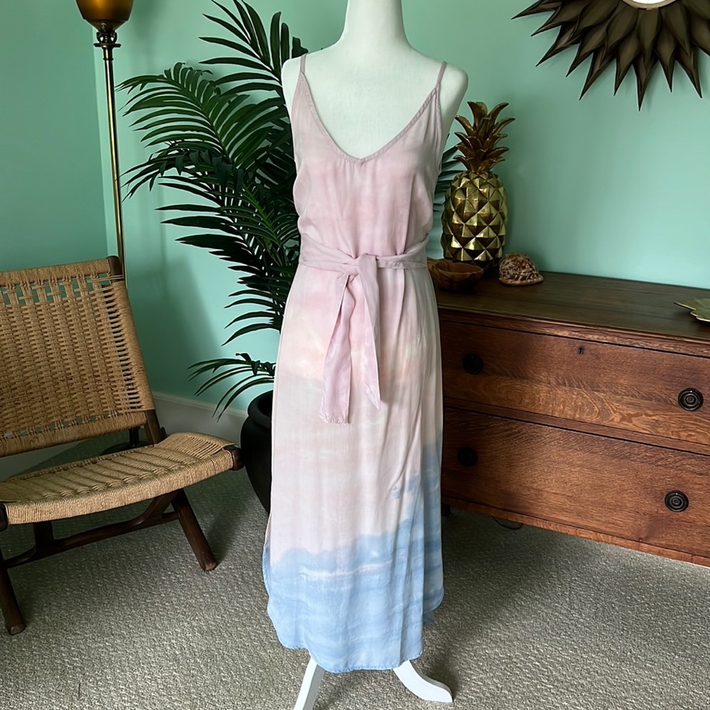 Cloth & Stone Tie-Dye Midi Dress size XS